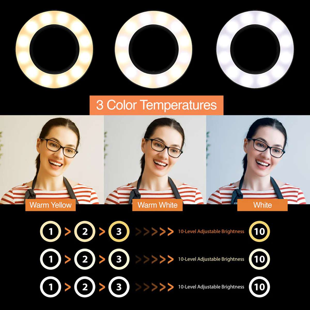Aro De Luz Led De 3.5